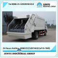 End-Loading Compacting Garbage Truck